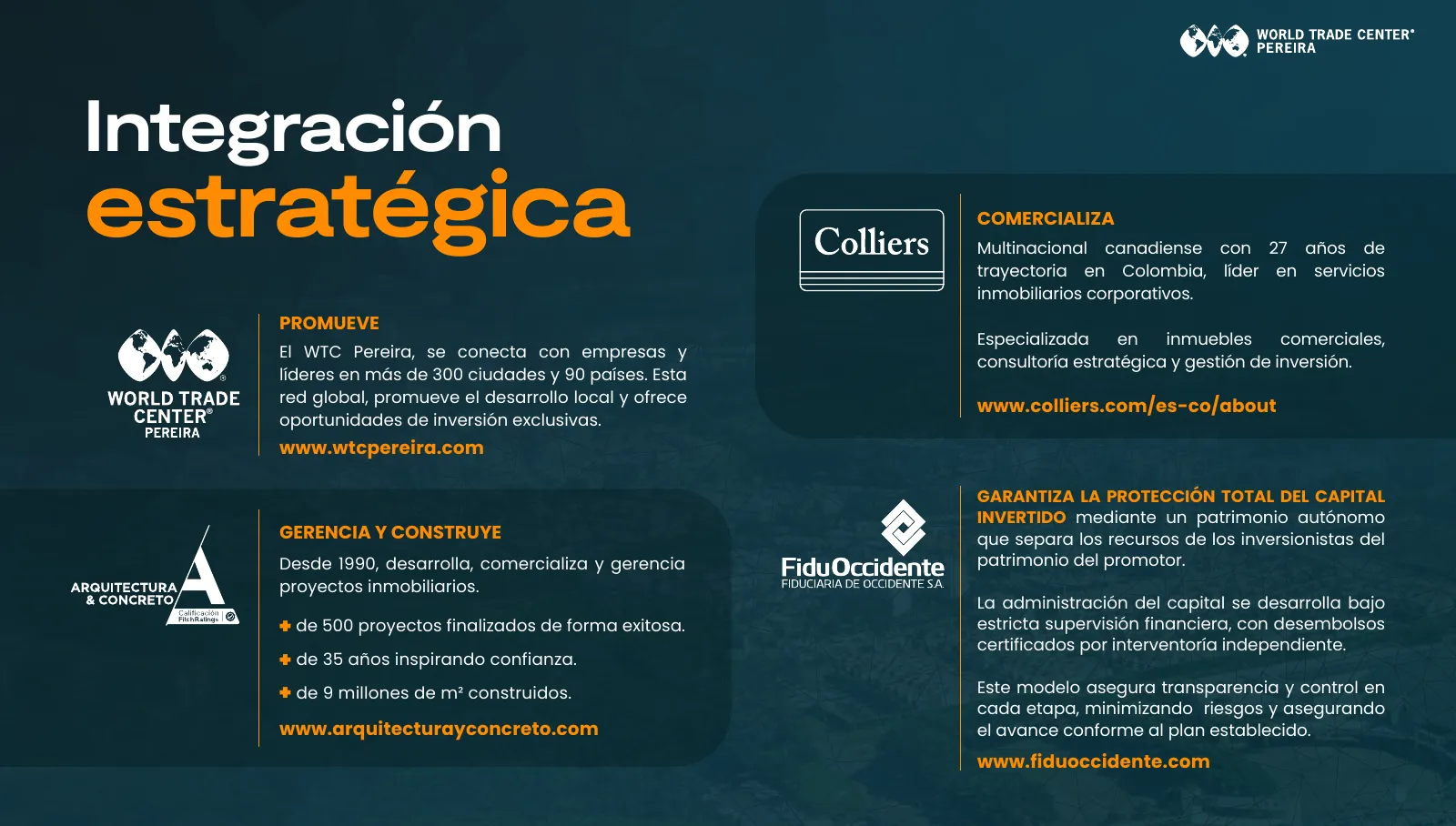WTC Pereira, Brochure, página 4