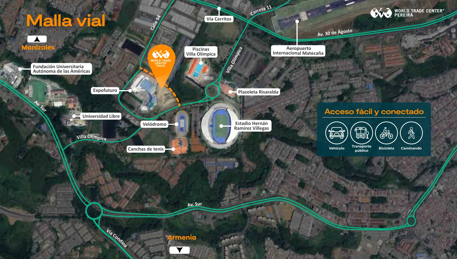 WTC Pereira, Brochure, página 8