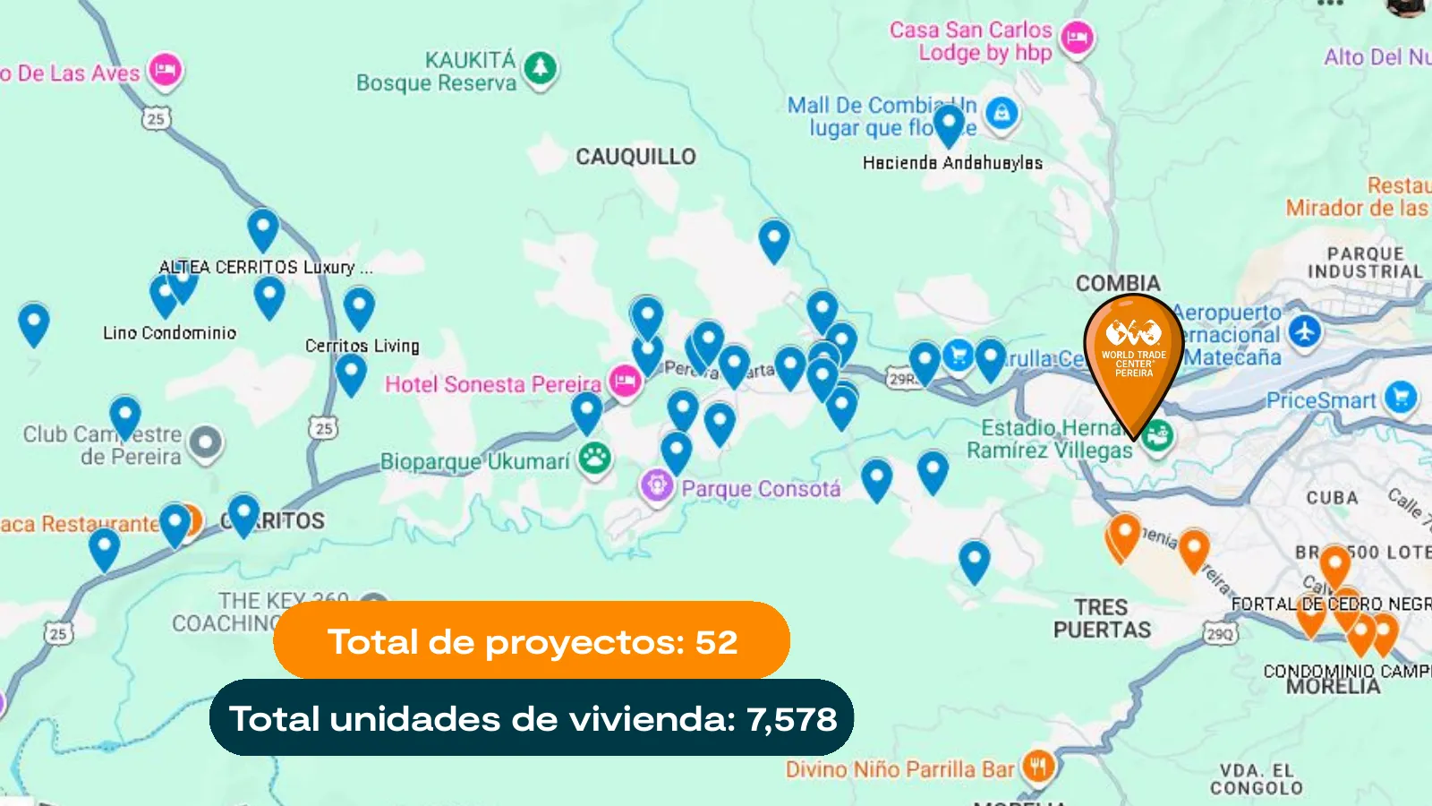 WTC Pereira, Brochure, página 10