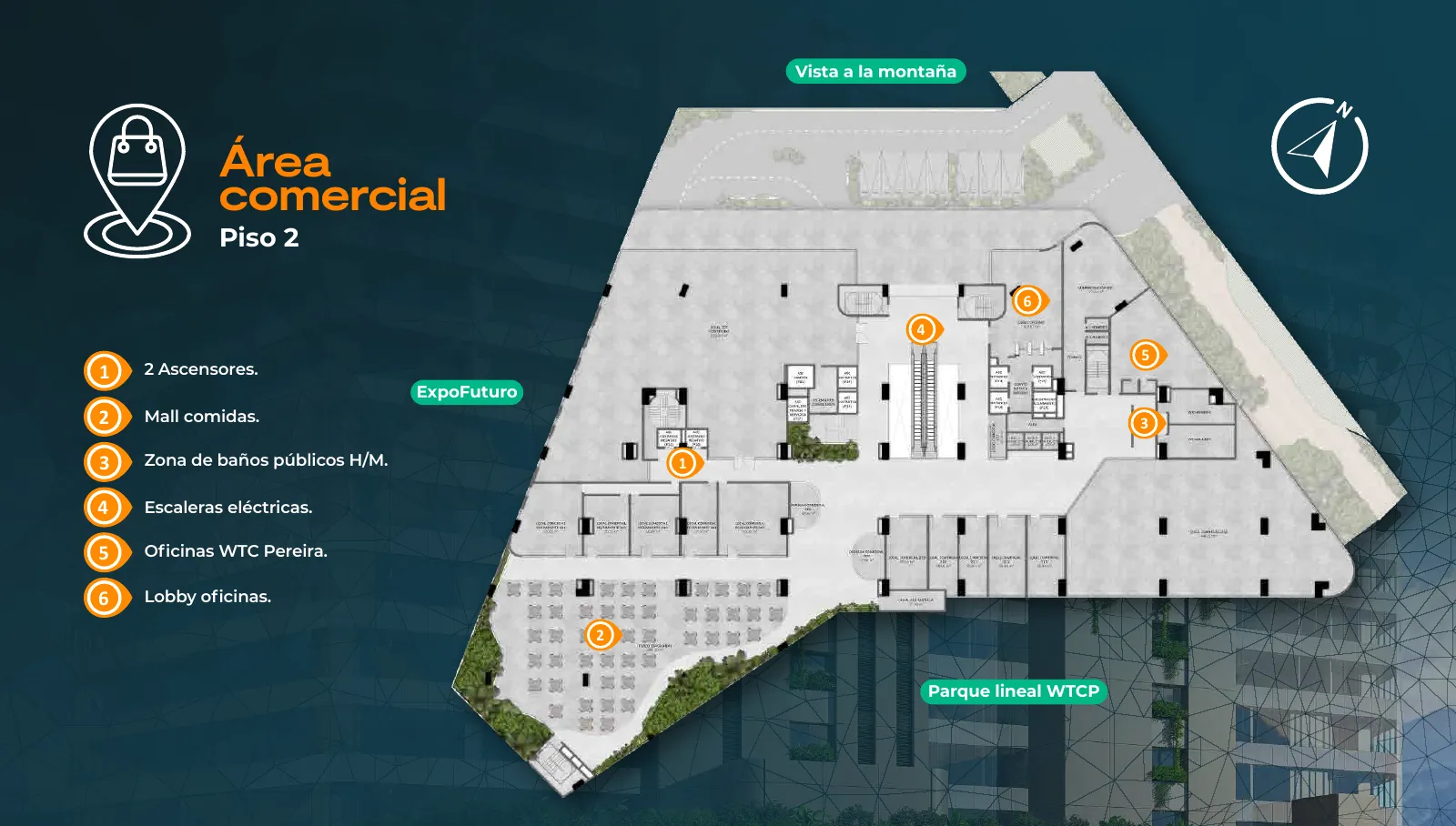 WTC Pereira, Brochure, página 16