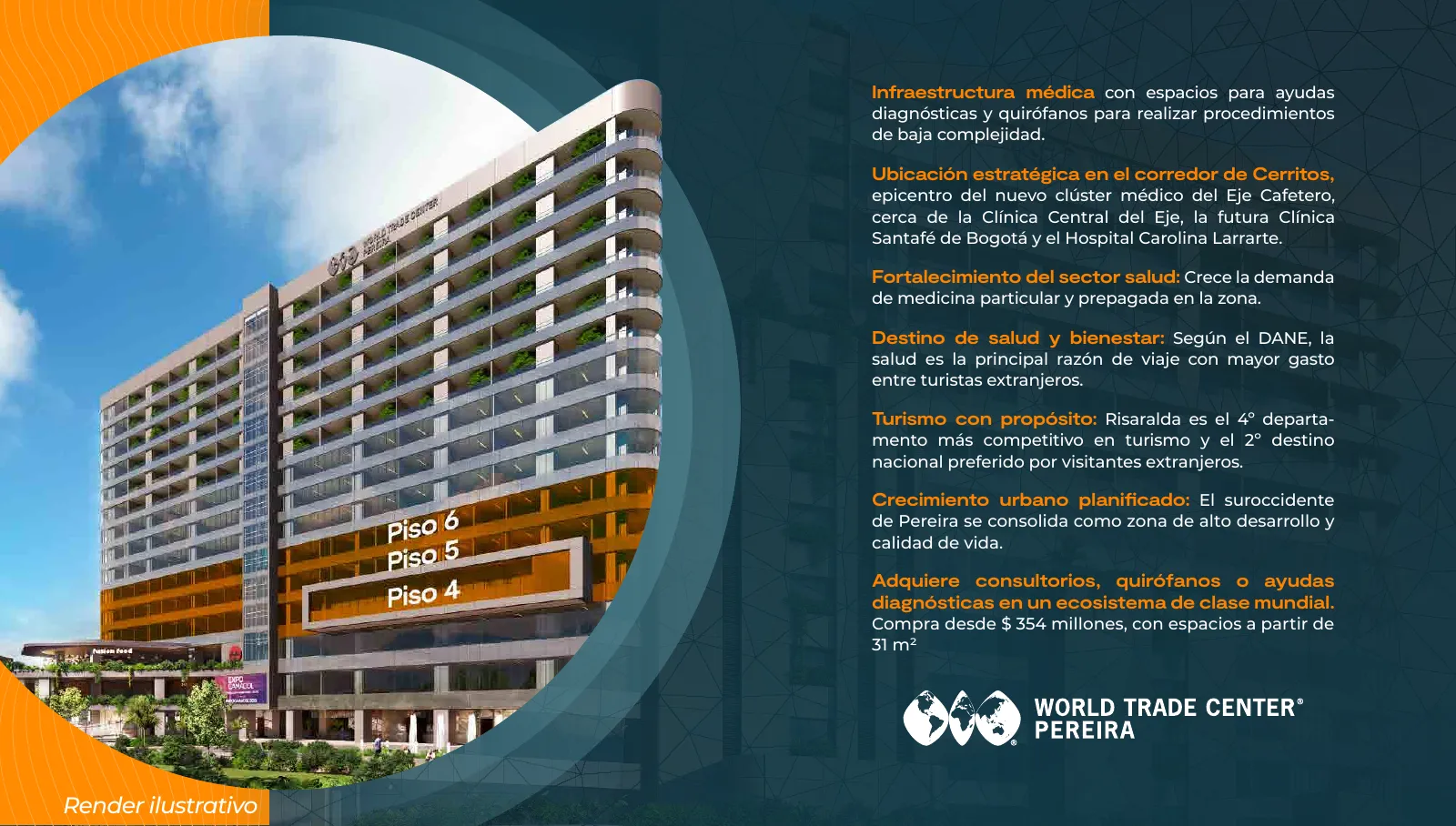 WTC Pereira, Brochure, página 19